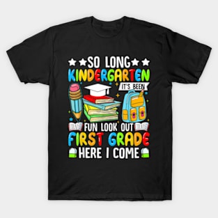 So Long Kindergarten 1st  Graduation class 2024 T-Shirt